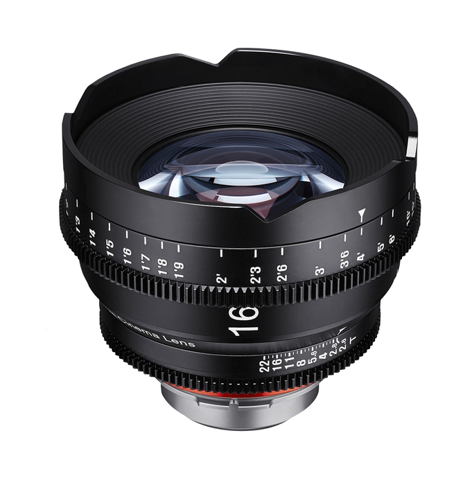 Rokinon XN16 16mm T2.6 XEEN Professional Cine Lens
