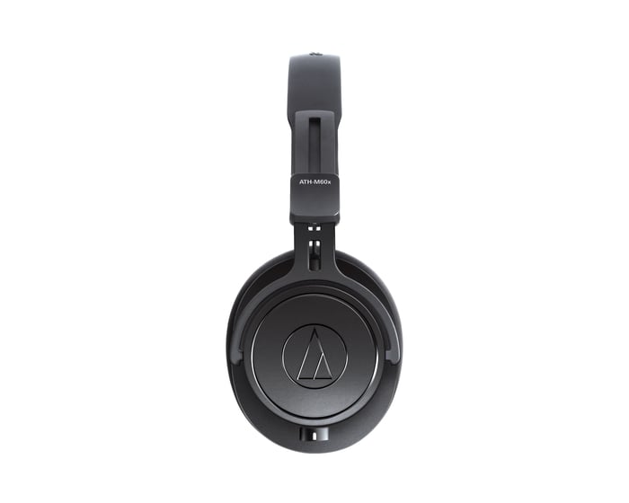 Audio-Technica ATH-M60x M-Series Professional Closed Back Monitor Headphones, Black