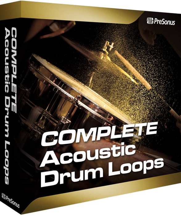 PreSonus Acoustic Drum Loops Complete Bundle Of Acoustic Drum Loops Pro - Multrack And Acoustic Drum Loops Vol. 2 - Stereo (Download)