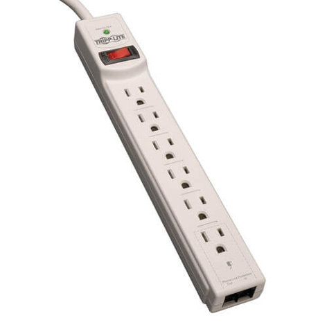 Tripp Lite TLP608TEL Protect It! 6-Outlet Surge Protector, 8' Cord