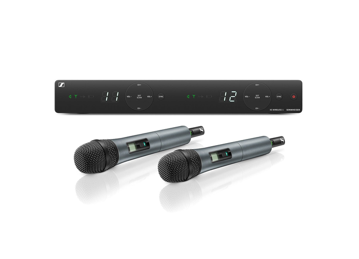 Sennheiser XSW 1-835 DUAL 2-Channel Vocal Wireless System With Two E835 Mics