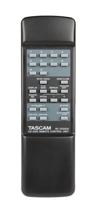 Tascam E01602200A Remote For CD200I