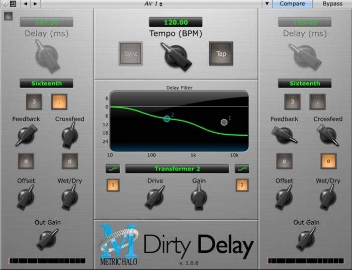 Metric Halo MH Dirty Delay Dirty Delay AAX AU VST [download]