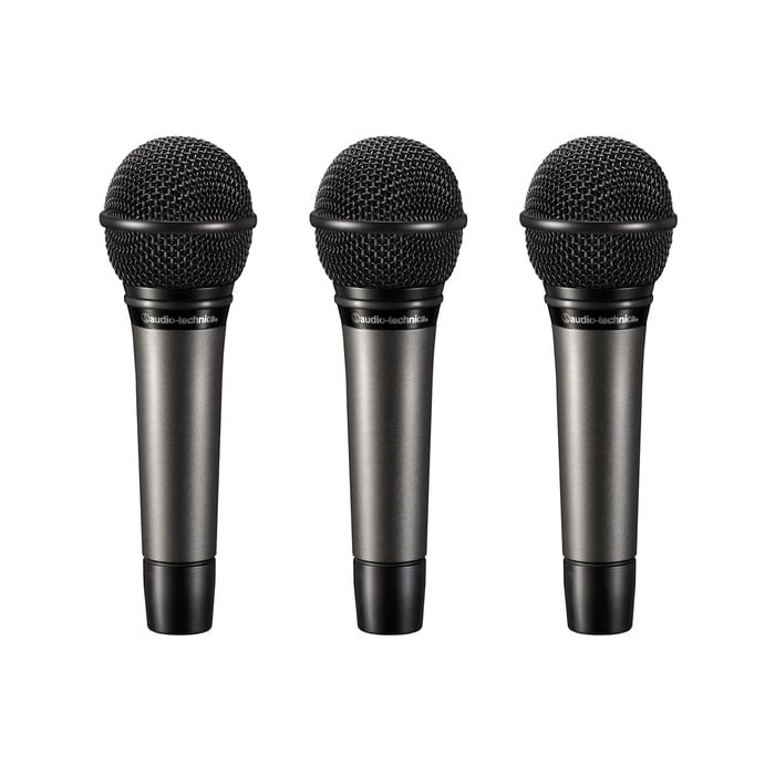 Audio-Technica ATM510PK 3-Pack Of ATM510 Cardioid Dynamic Handheld Microphones