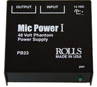 Rolls PB23 48V Phantom Power Supply PB23