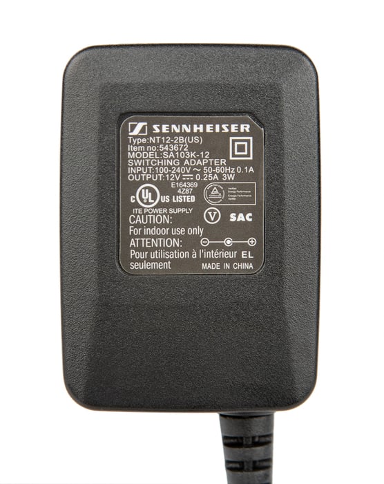 Sennheiser 543672 Power Supply For Sennheiser NT22120 And NT12-2B