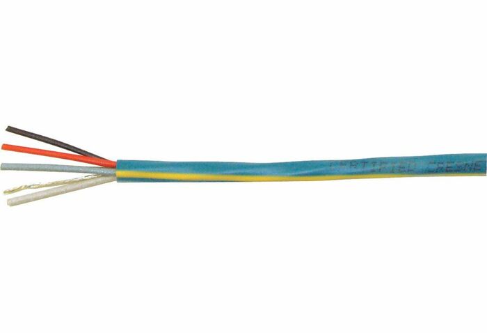 Crestron CRESNET-P-BK-SP500 Cresnet® Control Cable, Plenum-Rated, Black, 500 Ft (152 M) Spool