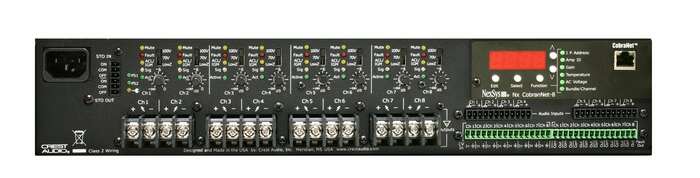 Crest CKd 1208 Networkable Multi-Channel Power Amplifier