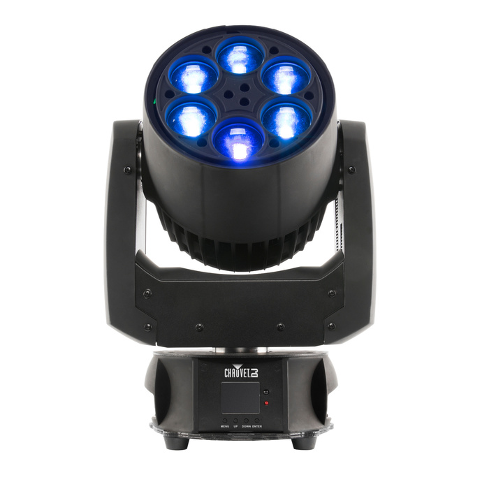 Chauvet DJ Intimidator Trio 6x21W RGBW LED Hybrid Beam, Wash, Effect Fixture With Zoom