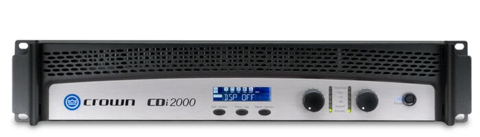 Crown CDi 2000 2-Channel Power Amplifier, 800W At 4 Ohms, 70/140V