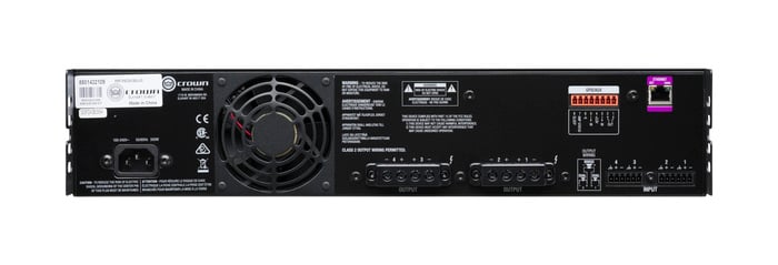 Crown CDi DriveCore 4|300 4-Channel Power Amplifier, 300W At 4 Ohms, 70V