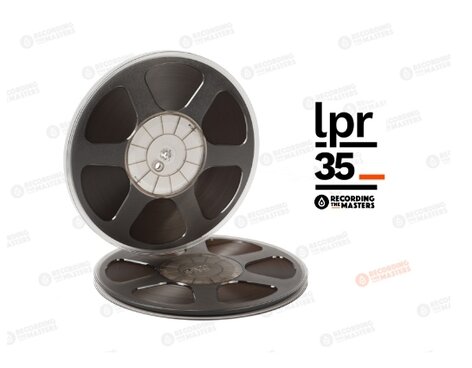 RTM LPR35 Analog Tape - R34512 1/4" X 3608', 10.5" Plastic Reel, Trident Hub