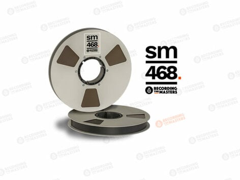 RTM SM468 Analog Tape - R35320 1" X 2500', 10.5" Precision Reel, NAB Hub