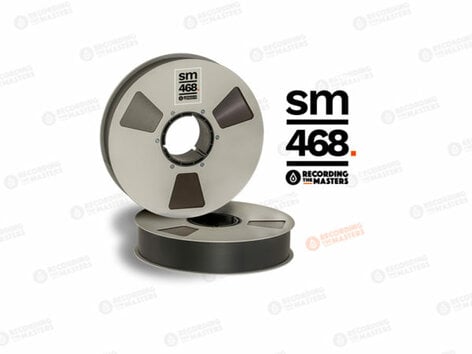 RTM SM468 Analog Tape - R35420 2" X 2500', 10.5" Precision Reel, NAB Hub