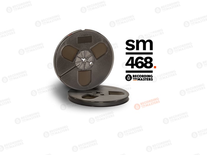 RTM SM468 Analog Tape - R35110 1/4" X 600', 5" Plastic Reel, Trident Hub