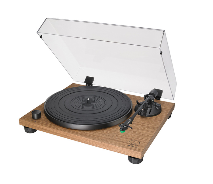 Audio-Technica AT-LPW40WN Fully Manual Belt-drive Turntable With Switchable Phono Preamp