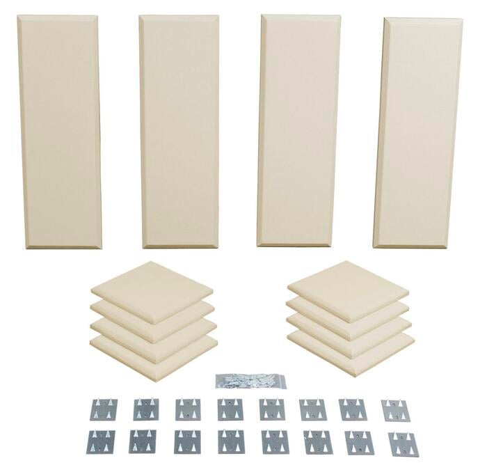 Primacoustic LONDON-8 Broadway Acoustical Panels Room Kit With 4 Control Columns, 8 Scatter Blocks