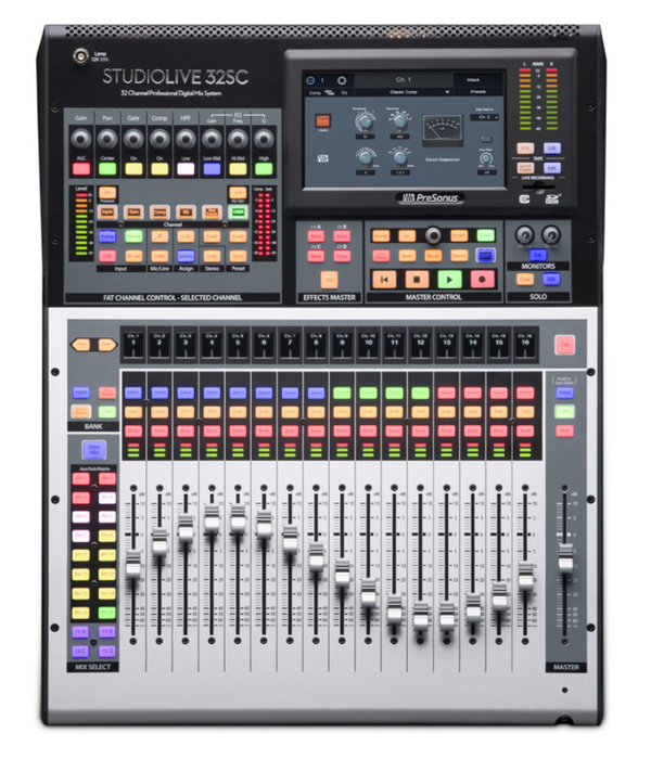 PreSonus StudioLive 32SC Subcompact 32-Channel Digital Mixer
