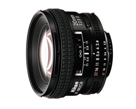 Nikon AF NIKKOR 20mm f/2.8D Ultra Wide Angle Lens