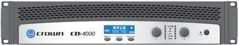 Crown CDI4000 Power Amplifier, Dual Channel, 1,200W @ 4 Ohms/1,000W @ 70V per channel CDI4000