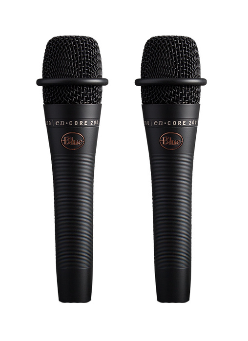 Blue ENCORE-200-PROMO EnCORE 200 [BUY ONE GET ONE FREE OFFER] Handheld Microphones With Active Dynamic Circuit