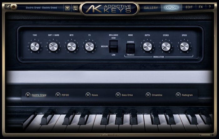 XLN Audio AK: Electric Grand CP-80 Electric Grand Piano [download]