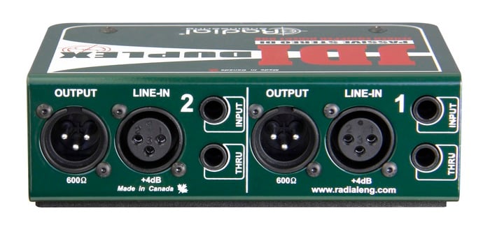 Radial Engineering JDI Duplex Passive Premium Stereo Direct Box