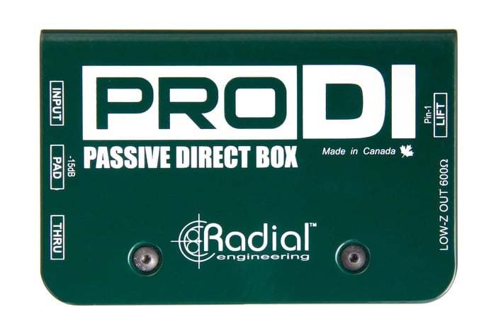 Radial Engineering ProDI Passive Direct Box