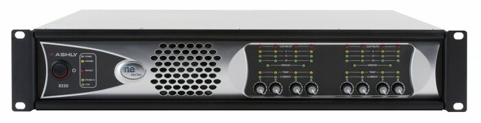 Ashly ne8250.70pe 8-Channel Amplifier With Protea DSP, 250W At 70V