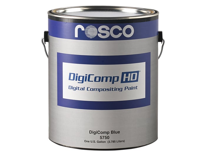 Rosco DigiComp HD Digital Compositing Paint 1 Gallon Of Blue Vinyl Acrylic Paint