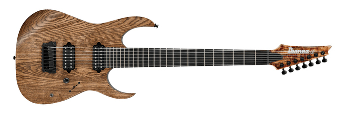 Ibanez RGIXL7 RG Iron Label 7-String Solidbody Electric Guitar With Ash Body And Macassar Ebony Fingerboard