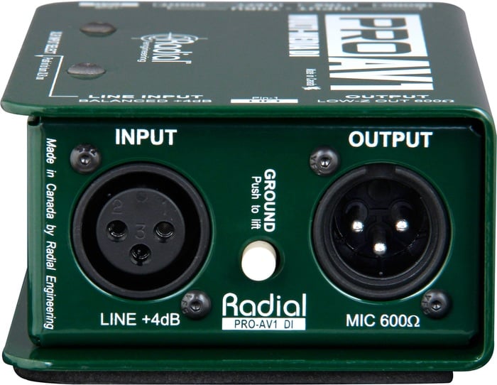 Radial Engineering ProAV1 Passive Multimedia Direct Box
