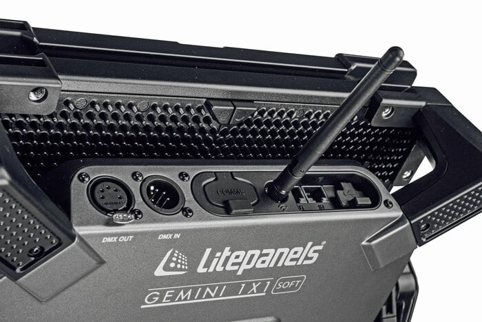 Litepanels Gemini 1x1 Soft Panel RGBWW Soft Panel 1x1 Fixture With Bare End Cable