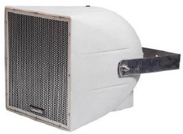 Biamp R.25-94Z 8" 2-Way Full Range Speaker, Weather Resistant, Light Gray