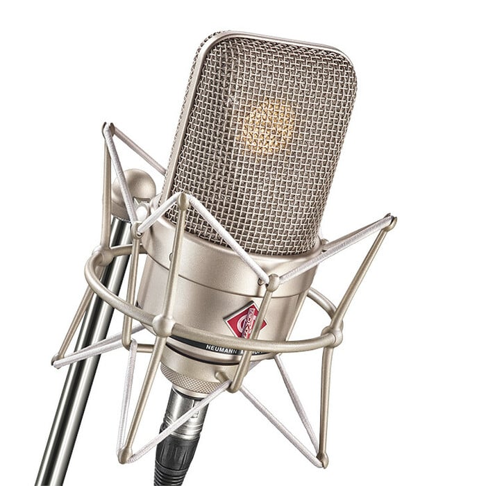 Neumann TLM 49 Large Diaphragm Cardioid Studio Condenser Microphone, Nickel
