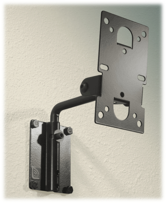 Allen Products/Adaptive Technologies MM-016 MultiMount Adjustable Speaker Wall Mount with 20 lb Capacity in Black Finish MM-016-BLACK