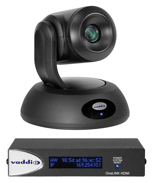 Vaddio RoboSHOT 30E HDBT OneLINK HDMI PTZ Camera System