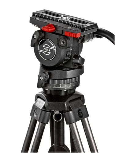 Sachtler 0307 FSB 4 Fluid Head With Sideload Camera Plate And Pan Bar