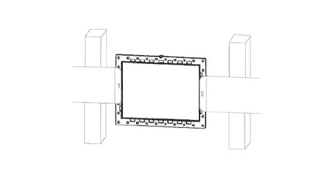 JBL WB6 Rough-in Wall Bracket For Control 126W