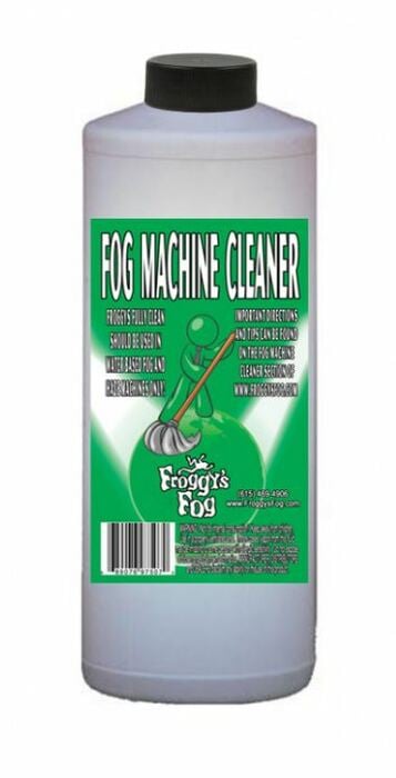 Froggy's Fog Fog Machine Cleaner Cleaning Fluid For Water-based Fog Machines, 1 Quart