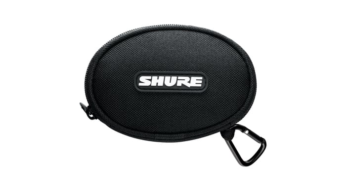 Shure EASCASE Round, Soft Zippered Earphone Pouch