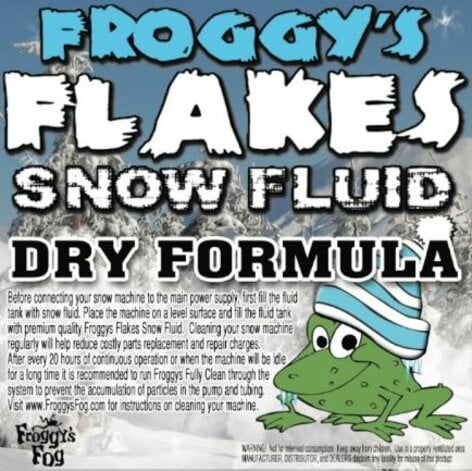 Froggy's Fog DRY Snow Juice Low Residue Formula For 50-75ft Float Or Drop, 5 Gallons