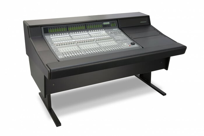 Argosy 70-NC24-R-B-B Desk, For Digidesign C/24, Black Trim Panel