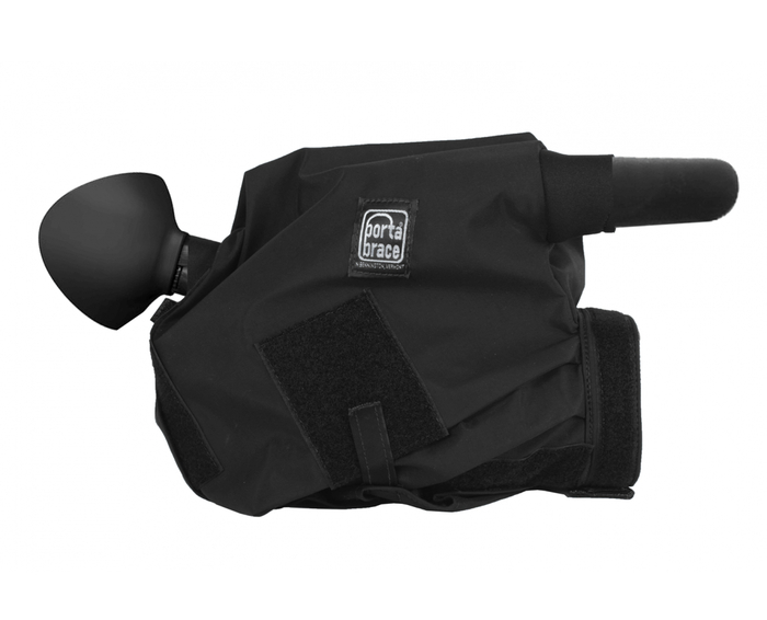 Porta-Brace QRS-X70 Custom-Fit Rain And Dust Cover For Sony PXWX70 In Black