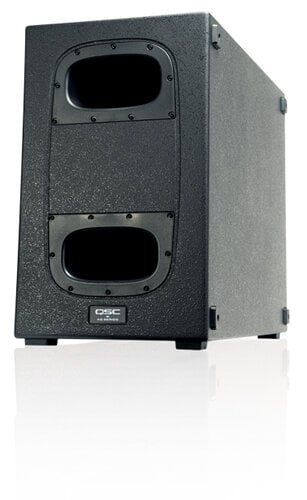 QSC KS212C 2x12" Active Cardioid Subwoofer, 3600W