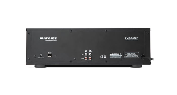 Marantz Pro PMD-300CP Dual Cassette Recorder / Player With USB, 3U