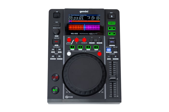 Gemini MDJ-500 Professional DJ USB Media Player