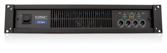 QSC CX404 4-Channel Power Amplifier, 400W At 4 Ohm