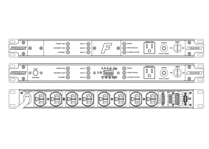 Furman CN-2400S 20A Smart Sequencer