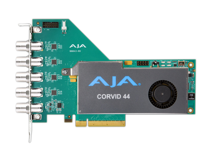 AJA Corvid 44 BNC Flexible Multi-Format I/O With Full-Size BNC